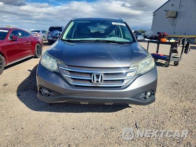 Piąte zdjęcie samochodu w środku: 2014 HONDA CR-V EXL VIN:2HKRM3H71EH541809 - miniatura