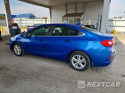 Drugie zdjęcie samochodu z przodu: 2016 CHEVROLET CRUZE LT VIN:1G1BE5SM6G7303124 - miniatura