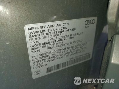Zdjęcie 14 z 14 samochodu: 2022 AUDI Q3 PREMIUM PLUS S LINE 45 VIN:WA1EECF36N1005564 - miniatura