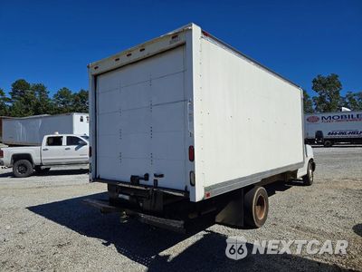 Trzecie zdjęcie samochodu z tyłu: 2008 GMC SAVANA BOX TRUCK VIN:1GDJG31C681909453 - miniatura
