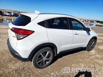 Trzecie zdjęcie samochodu z tyłu: 2021 HONDA HR-V EXL VIN:3CZRU6H7XMM730107 - miniatura
