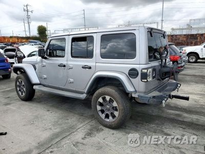 Drugie zdjęcie samochodu z przodu: 2018 JEEP WRANGLER UNLIMITED SAHARA VIN:1C4HJXEG6JW302003 - miniatura