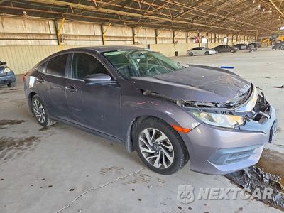 Czwarte zdjęcie samochodu z boku: 2016 HONDA CIVIC EX VIN:19XFC2F77GE062837 - miniatura