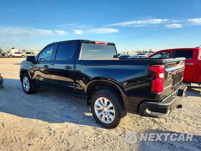 Drugie zdjęcie samochodu z przodu: 2022 CHEVROLET SILVERADO C1500 CUSTOM VIN:3GCPABEK1NG527260 - miniatura