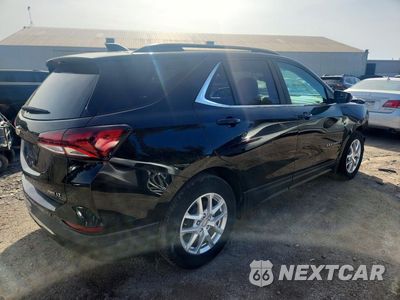 Trzecie zdjęcie samochodu z tyłu: 2022 CHEVROLET EQUINOX LT VIN:3GNAXUEV7NL302978 - miniatura