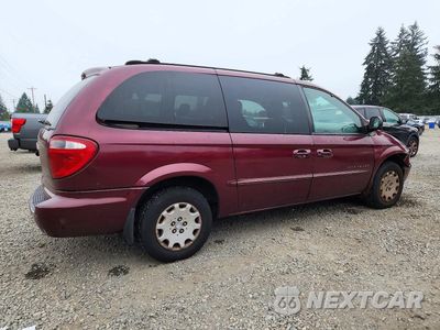 Trzecie zdjęcie samochodu z tyłu: 2001 CHRYSLER TOWN & COUNTRY LX VIN:2C8GP44311R419132 - miniatura