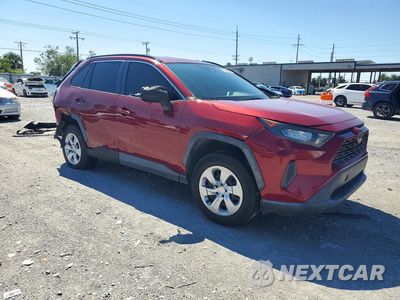 Czwarte zdjęcie samochodu z boku: 2019 TOYOTA RAV4 LE VIN:2T3H1RFV1KW034759 - miniatura