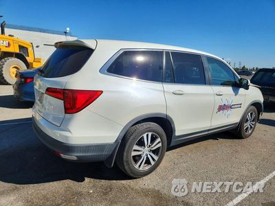 Trzecie zdjęcie samochodu z tyłu: 2018 HONDA PILOT EXL VIN:5FNYF5H55JB003820 - miniatura