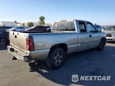 Trzecie zdjęcie samochodu z tyłu: 2003 CHEVROLET SILVERADO C1500 VIN:2GCEC19V031243804 - miniatura