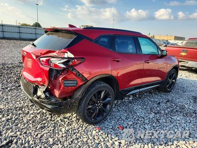Trzecie zdjęcie samochodu z tyłu: 2019 CHEVROLET BLAZER RS VIN:3GNKBJRS6KS683449 - miniatura