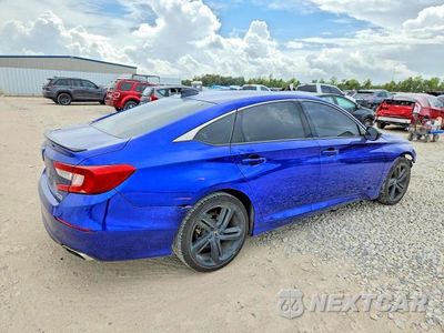 Trzecie zdjęcie samochodu z tyłu: 2021 HONDA ACCORD SPORT SE VIN:1HGCV1F42MA091109 - miniatura