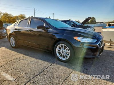Czwarte zdjęcie samochodu z boku: 2019 FORD FUSION SE VIN:3FA6P0HD6KR165945 - miniatura