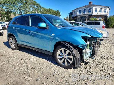 Czwarte zdjęcie samochodu z boku: 2014 MITSUBISHI OUTLANDER SPORT ES VIN:4A4AR3AU1EE002808 - miniatura