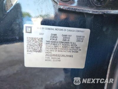 Zdjęcie 12 z 12 samochodu: 2018 CHEVROLET IMPALA LT VIN:2G1105S32J9129561 - miniatura