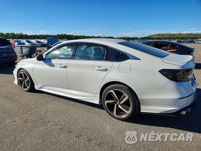 Drugie zdjęcie samochodu z przodu: 2019 HONDA ACCORD SPORT VIN:1HGCV1F30KA175577 - miniatura