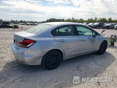 Trzecie zdjęcie samochodu z tyłu: 2013 HONDA CIVIC LX VIN:2HGFB2F55DH596342 - miniatura