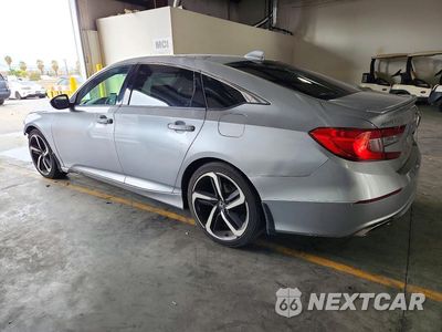 Drugie zdjęcie samochodu z przodu: 2019 HONDA ACCORD SPORT VIN:1HGCV1F33KA070547 - miniatura
