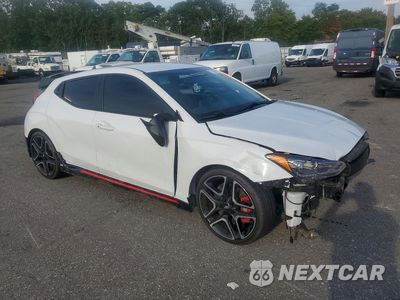 Czwarte zdjęcie samochodu z boku: 2020 HYUNDAI VELOSTER N BASE VIN:KMHT36AH9LU007758 - miniatura