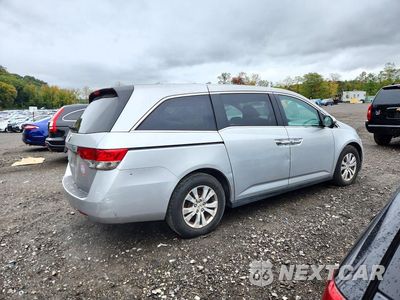 Trzecie zdjęcie samochodu z tyłu: 2014 HONDA ODYSSEY EX VIN:5FNRL5H48EB126747 - miniatura