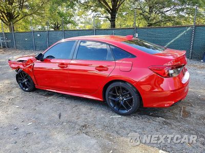 Drugie zdjęcie samochodu z przodu: 2022 HONDA CIVIC SPORT VIN:2HGFE2F59NH534600 - miniatura
