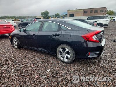 Drugie zdjęcie samochodu z przodu: 2020 HONDA CIVIC LX VIN:19XFC2F63LE010459 - miniatura