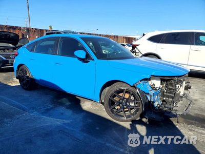 Czwarte zdjęcie samochodu z boku: 2024 HONDA CIVIC SPORT TOURING VIN:19XFL1H80RE009352 - miniatura