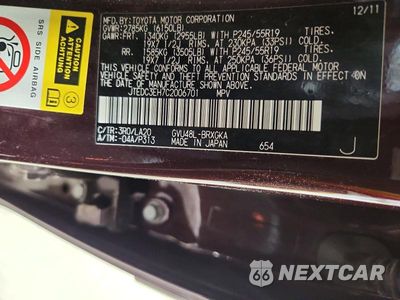 Zdjęcie 13 z 13 samochodu: 2012 TOYOTA HIGHLANDER HYBRID LIMITED VIN:JTEDC3EH7C2006701 - miniatura