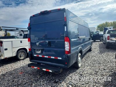 Trzecie zdjęcie samochodu z tyłu: 2020 RAM PROMASTER 3500 VF DELIVERY VAN VIN:3C6URVJGXLE145081 - miniatura