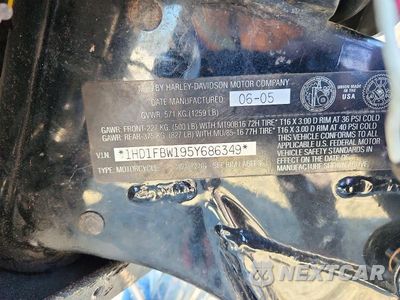 Zdjęcie 9 z 9 samochodu: 2005 HARLEY-DAVIDSON FLHRI VIN:1HD1FBW195Y686349 - miniatura