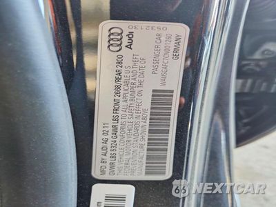 Zdjęcie 12 z 12 samochodu: 2012 AUDI A7 PRESTIGE VIN:WAUSGAFC7CN001260 - miniatura