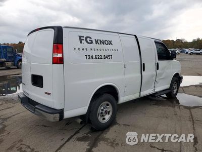 Trzecie zdjęcie samochodu z tyłu: 2022 GMC SAVANA G2500 VIN:1GTW7AF73N1240399 - miniatura
