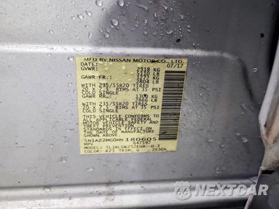 Zdjęcie 13 z 13 samochodu: 2017 NISSAN MURANO S VIN:5N1AZ2MG0HN180605 - miniatura