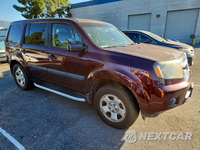 Czwarte zdjęcie samochodu z boku: 2011 HONDA PILOT LX VIN:5FNYF3H20BB016132 - miniatura