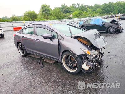 Czwarte zdjęcie samochodu z boku: 2014 HONDA CIVIC LX VIN:2HGFB2F5XEH515921 - miniatura