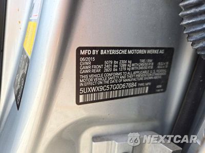 Zdjęcie 12 z 12 samochodu: 2016 BMW X3 XDRIVE28I VIN:5UXWX9C57G0D67684 - miniatura