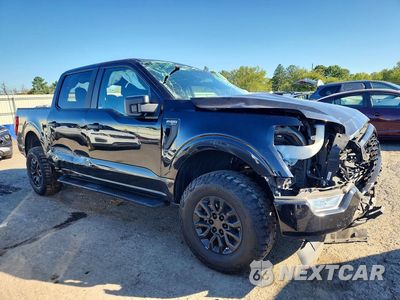 Czwarte zdjęcie samochodu z boku: 2021 FORD F150 SUPERCREW VIN:1FTEW1EP8MFA01870 - miniatura