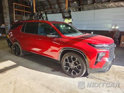 Czwarte zdjęcie samochodu z boku: 2024 CHEVROLET TRAVERSE RS VIN:1GNEVLKS1RJ154013 - miniatura