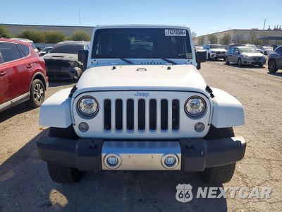 Piąte zdjęcie samochodu w środku: 2018 JEEP WRANGLER UNLIMITED SAHARA VIN:1C4HJWEG9JL931170 - miniatura