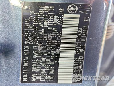 Zdjęcie 13 z 13 samochodu: 2016 TOYOTA COROLLA S PLUS VIN:2T1BURHE2GC612492 - miniatura