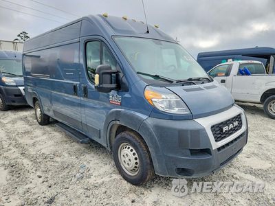 Czwarte zdjęcie samochodu z boku: 2020 RAM PROMASTER 3500 DELIVERY VAN VIN:3C6URVJG6LE147684 - miniatura