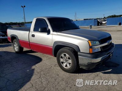 Czwarte zdjęcie samochodu z boku: 2004 CHEVROLET SILVERADO C1500 VIN:1GCEC14X24Z247502 - miniatura