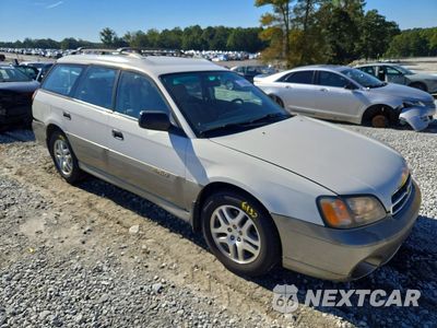 Czwarte zdjęcie samochodu z boku: 2001 SUBARU LEGACY OUTBACK VIN:4S3BH665X17613016 - miniatura