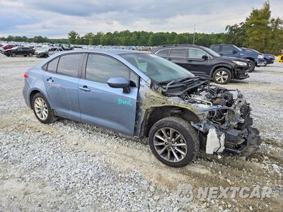 Czwarte zdjęcie samochodu z boku: 2021 TOYOTA COROLLA LE VIN:5YFVPMAE2MP203597 - miniatura
