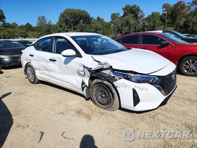 Czwarte zdjęcie samochodu z boku: 2025 NISSAN SENTRA S VIN:3N1AB8BV2SY410963 - miniatura