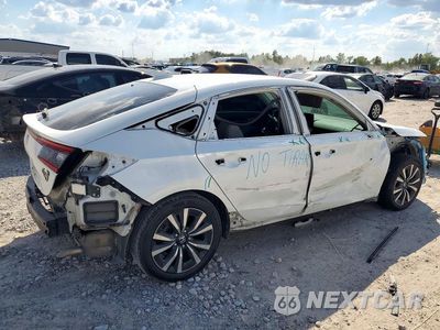 Trzecie zdjęcie samochodu z tyłu: 2022 HONDA CIVIC EXL VIN:19XFL1H78NE010590 - miniatura