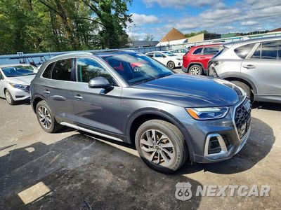 Czwarte zdjęcie samochodu z boku: 2022 AUDI Q5 PREMIUM PLUS 45 VIN:WA1EAAFY5N2074185 - miniatura