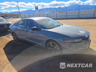 Czwarte zdjęcie samochodu z boku: 2023 HONDA ACCORD HYBRID SPORT VIN:1HGCY2F54PA061619 - miniatura