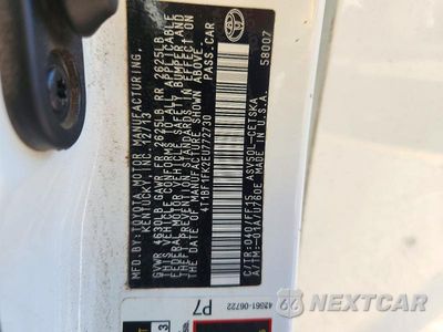 Zdjęcie 12 z 12 samochodu: 2014 TOYOTA CAMRY SE VIN:4T1BF1FK2EU772730 - miniatura