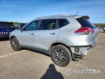 Drugie zdjęcie samochodu z przodu: 2016 NISSAN ROGUE SL VIN:5N1AT2MV7GC914327 - miniatura