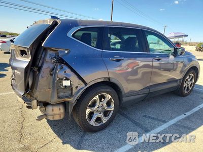 Trzecie zdjęcie samochodu z tyłu: 2017 HONDA CR-V EXL VIN:5J6RW1H88HL006638 - miniatura